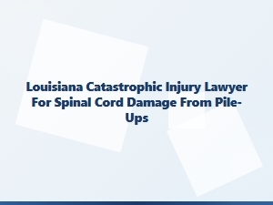 Spinal Cord Injury Lawyers for Highway Pile-Ups